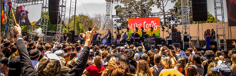 A moment with Mike Love at One Love Cali Reggae Fest