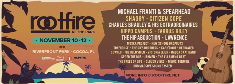 2nd Annual Rootfire at the Park announced