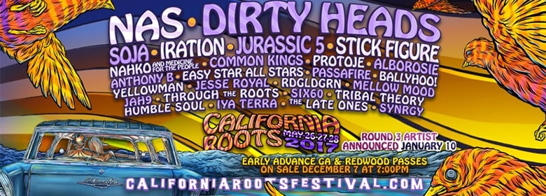 California Roots 2017 2nd announcement