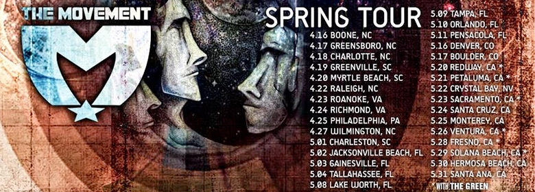 The Movement Spring tour 2014 is underway