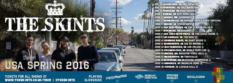 The Skints announce 2016 spring tour dates