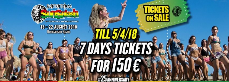 25th Annual Rototom Sunsplash takes shape