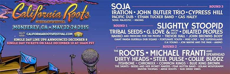 Cali Roots announces final 2015 line-up