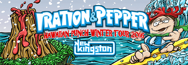 Iration and Pepper announce Hawaiian Punch Winter 2016 Tour
