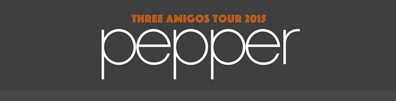 Pepper announces “Three Amigos” fall tour