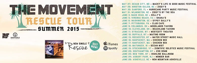 The Movement’s 2015 Rescue Tour
